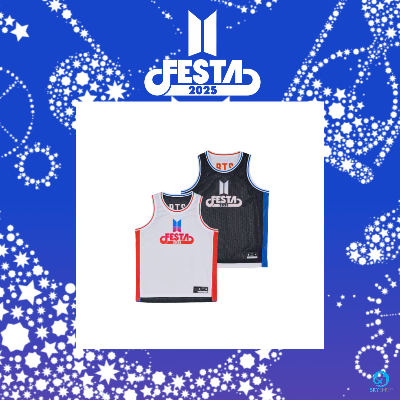 BTS 2025 FESTA リバーシブル バスケットボール ユニフォーム 新品 BTS 2025 FESTA リバーシブル バスケットボール ユニフォーム